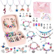 Kit de fabricação de pulseiras ELLENER Kids para meninas de 5 a 12 anos