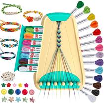 Kit de fabricação de pulseiras Friendship Maynacs para crianças de 8 a 12 anos Kit de fabricação de pulseiras Friendship Maynacs para crianças de 8 a 12 anos
