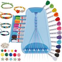 Kit de fabricação de pulseiras Friendship Maynacs para crianças de 8 a 12 anos