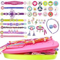 Kit de fabricação de pulseiras Hechify para meninas de 8 a 12 anos Kit de fabricação de pulseiras Hechify para meninas de 8 a 12 anos