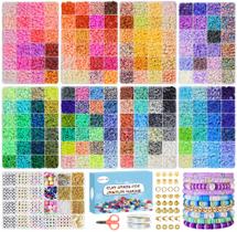 Kit de Fabricação de Pulseiras Redtwo - 32.000 Unidades e 192 Cores