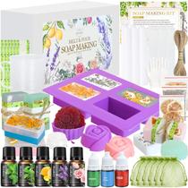 Kit de Fabricação de Sabonete Jcoos para Adultos com Base de Glicerina e Manteiga de Karité