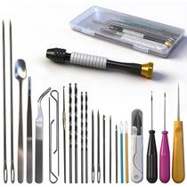Kit de fabricação de velas DiaWiew com agulhas para pavio e ferramentas Kit de fabricação de velas DiaWiew com agulhas para pavio e ferramentas