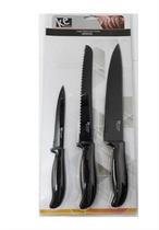 Kit De Faca Inox Com Corte Preciso Color Ke Home