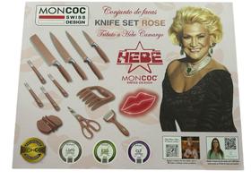 Kit de Faca Para Churrasco Rose