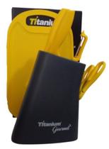 Kit de Facas c/ Tábua e Porta Facas Prime Titanium 06894