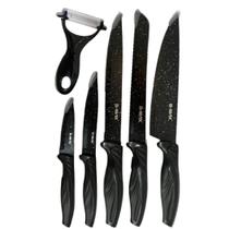 Kit de Facas Churrasco Profissional Antiaderente 6 Peças