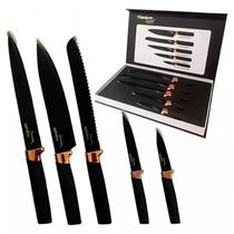 Kit de facas premium 5 peças - Titanium