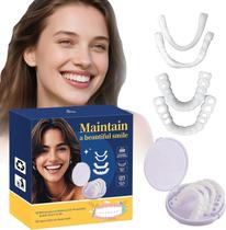 Kit de facetas temporárias Unizoom para substituição de dentes para mulheres/homens