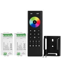 Kit de faixa de LED BTF-LIGHTING 5050SMD FCOB COB RGBCCT 4 zonas