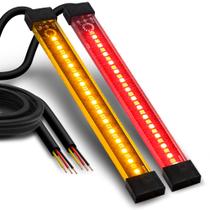 Kit de faixa de luz traseira de motocicleta LED ONLINE LED STORE 5" à prova d'água