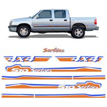 Kit De Faixas Adesivos Chevrolet S10 Sertões 2004 A 2005 Kit De Faixas Adesivos Chevrolet S10 Sertões 2004 A 2005