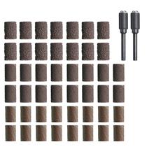 Kit de faixas de lixamento Dremel de 48 peças, 1/4 60, 120, 240 Grit