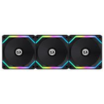 Kit de Fan Lian Li Uni Fan SL120 Redragon Spec Preto Kit de Fan Lian Li Uni Fan SL120 Redragon Spec Preto