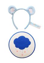 Kit de fantasias Elope Care Bears Grumpy Bear Ears and Patch Adult
