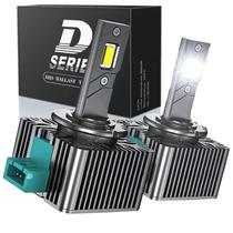 Kit de Faróis de Carro LED D3S 70W 6000K - 12000lm - Plug & Play