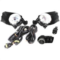 Kit de Farol Auxiliar S10 / Trailblazer 2017 GM Spin 2019 Botão Modelo Original Com Regulagem Shocklight - SL-042910