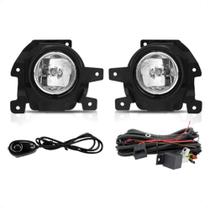 Kit de Farol Auxiliar Strada Working 2014 em diante Botão Modelo Universal Shocklight - SL-091410U Kit de Farol Auxiliar Strada Working 2014 em diante Botão Modelo Universal Shocklight - SL-091410U