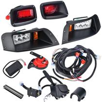 Kit de Farol e Luz Traseira LED Lochnchn EZGO TXT 12V Kit de Farol e Luz Traseira LED Lochnchn EZGO TXT 12V