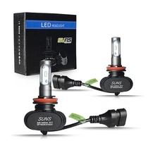 Kit de Farol Ultra Led Lâmpadas H7 6500k 8000LM 12v