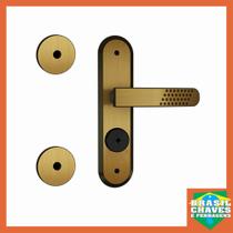 KIT de Fechadura para Porta de EntradaExterna Tetra Chave 1800 21 Oxidada 40mm STAM KIT de Fechadura para Porta de EntradaExterna Tetra Chave 1800 21 Oxidada 40mm STAM