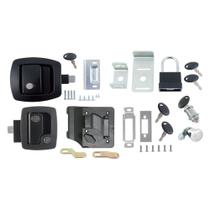 Kit de Fechadura para Porta de Motorhome AP Products 013-6203 Deluxe Preto