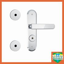 KIT de Fechaduras para Porta de Entrada/Externa Tetra Chave 1800 21 Inox 40mm STAM
