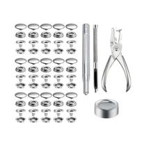 Kit De Fechos De Pressão De Aço Inoxidável De 15mm Para Uso Pesado, 25 Conjuntos Para Lona De Barco Kit De Fechos De Pressão De Aço Inoxidável De 15mm Para Uso Pesado, 25 Conjuntos Para Lona De Barco