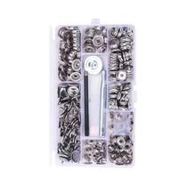 Kit De Fechos De Pressão Em Aço Inoxidável De 15mm Para Lona Marítima, Capas De Barco E Tendas De