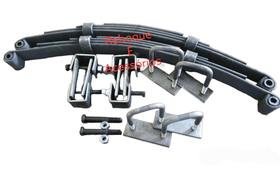 kit de feixe mola de 4 laminas para carretinhas reboque trailers Suporta até 550kg total