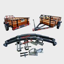 kit de feixe mola de 4 laminas para carretinhas reboque trailers Suporta até 550kg total kit de feixe mola de 4 laminas para carretinhas reboque trailers Suporta até 550kg total