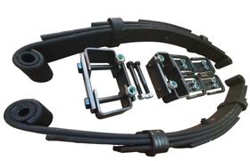 kit de feixe mola de 4 laminas para carretinhas reboque trailers Suporta até 550kg total