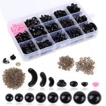 Kit De Feltro De Lã DIY Com 586 Peças, Olhos E Narizes De Plástico Para Bonecas E Animais De