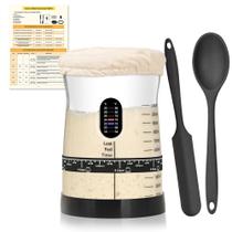 Kit de Fermentação Natural Coco Bird Pote de Vidro 1,5 L com 17 Receitas