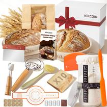 Kit de fermento natural Kikcoin, 13 peças, conjunto para assar pão Kit de fermento natural Kikcoin, 13 peças, conjunto para assar pão