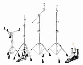 Kit de Ferragens Gretsch G3 Hardware Package GRG3PACK com estante de caixa, chimbal, reta, girafa e Kit de Ferragens Gretsch G3 Hardware Package GRG3PACK com estante de caixa, chimbal, reta, girafa e