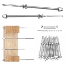 Kit de Ferragens para Corrimão de Cabo Muzata CR39 em Aço Inoxidável T316 Kit de Ferragens para Corrimão de Cabo Muzata CR39 em Aço Inoxidável T316