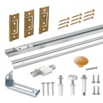 Kit de Ferragens para Porta Sanfonada Augenweide, Trilho de 91 cm Kit de Ferragens para Porta Sanfonada Augenweide, Trilho de 91 cm