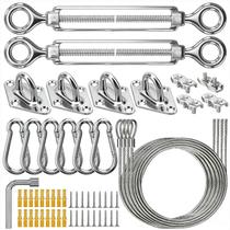 Kit de Ferragens para Vela de Sombra HYASIA 8m Aço Inoxidável Antiferrugem Kit de Ferragens para Vela de Sombra HYASIA 8m Aço Inoxidável Antiferrugem