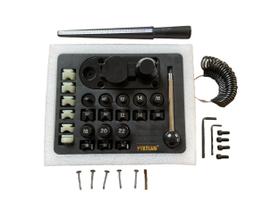 Kit de Ferramenta para Dobrar Anéis PTKTLAM com Matrizes de Nylon