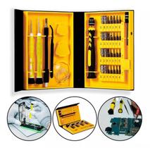 Kit de Ferramenta para Manutenção e Reparo Com 38 Un Bits Conjuto de Chave Palheta Ventosa Ejetar SIM
