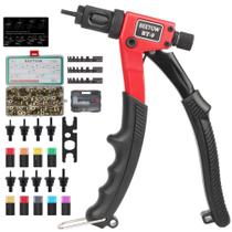 Kit de Ferramenta para Porca Rebite BEETOW BT-9 8" com 144 Porcas Rebite Kit de Ferramenta para Porca Rebite BEETOW BT-9 8" com 144 Porcas Rebite