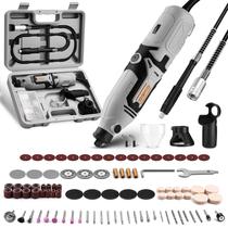Kit de Ferramenta Rotativa DEKOPRO 1,4 A 6 Velocidades com 127 Acessórios