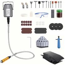 Kit de Ferramenta Rotativa DZQ 780W 110V com Eixo Flexível e 83 Peças Kit de Ferramenta Rotativa DZQ 780W 110V com Eixo Flexível e 83 Peças