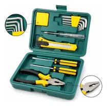 Kit De Ferramentas 12 Peças C/ Maleta Portátil Jogo Completo Kit De Ferramentas 12 Peças C/ Maleta Portátil Jogo Completo