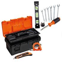 Kit de Ferramentas 16 Peças Com Maleta de Plástico ROBUST