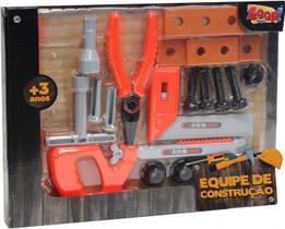 Kit de Ferramentas 18 Peças Equipe de Construção Zoop Toys