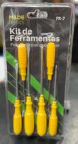 Kit de Ferramentas 3 Chaves Fenda 3 Chaves Philips Kit de Ferramentas 3 Chaves Fenda 3 Chaves Philips