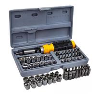 Kit de Ferramentas 41Pcs Chaves Catraca Reversível com Bits e Soquetes C/ Maleta Organizadora Kit de Ferramentas 41Pcs Chaves Catraca Reversível com Bits e Soquetes C/ Maleta Organizadora