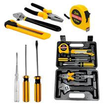 Kit de Ferramentas 7 Peças Com Maleta Portátil Para Reparos Compacto e Prático Kit de Ferramentas 7 Peças Com Maleta Portátil Para Reparos Compacto e Prático